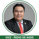 Vice-Presidente: Israel de Assis Alves – Índio de Assis