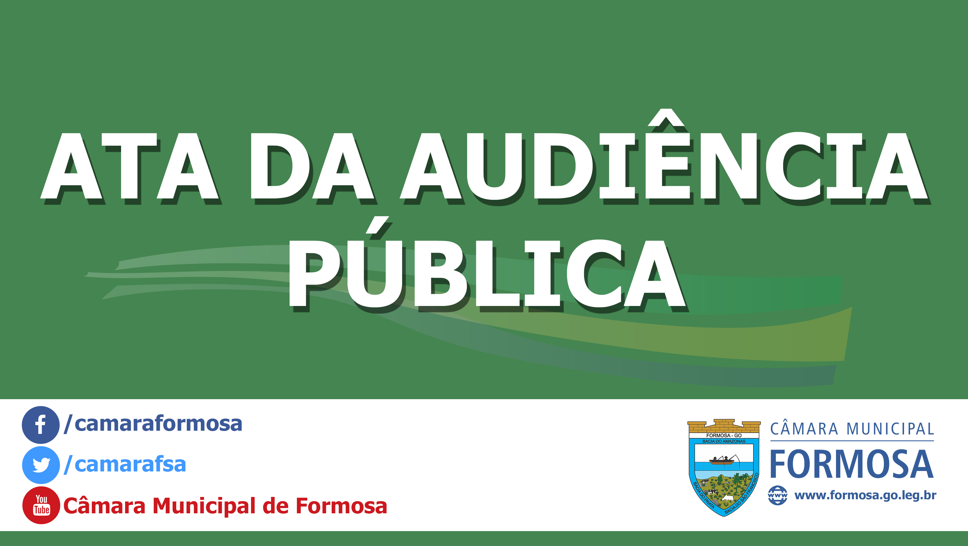 Ata da Audiência Pública n.º 001/19