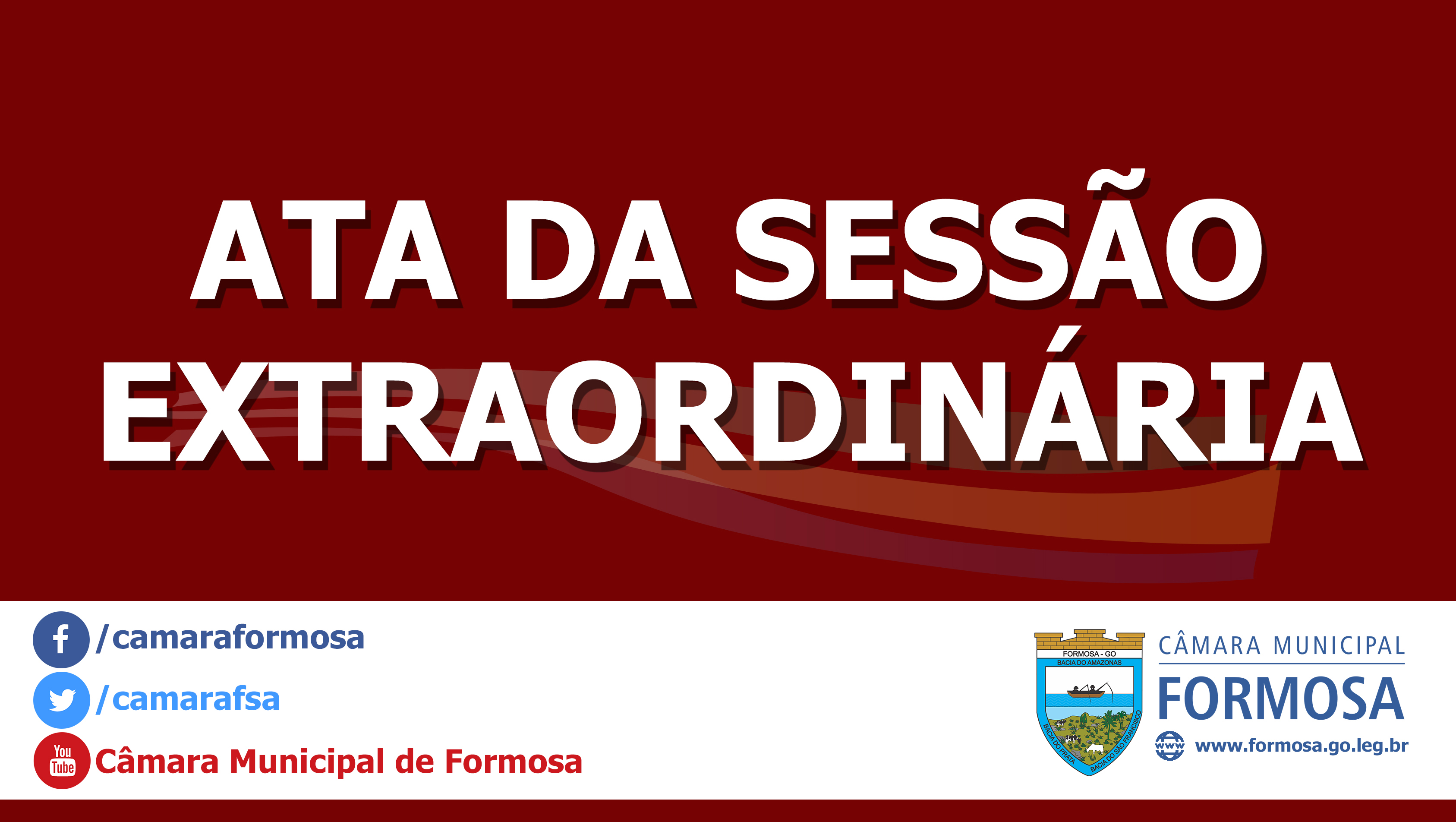 Ata das Sessões Extraordinárias do dia 30/10/18