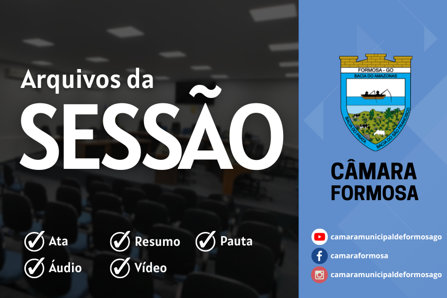 Sessão Ordinária do dia 02 de abril de 2024