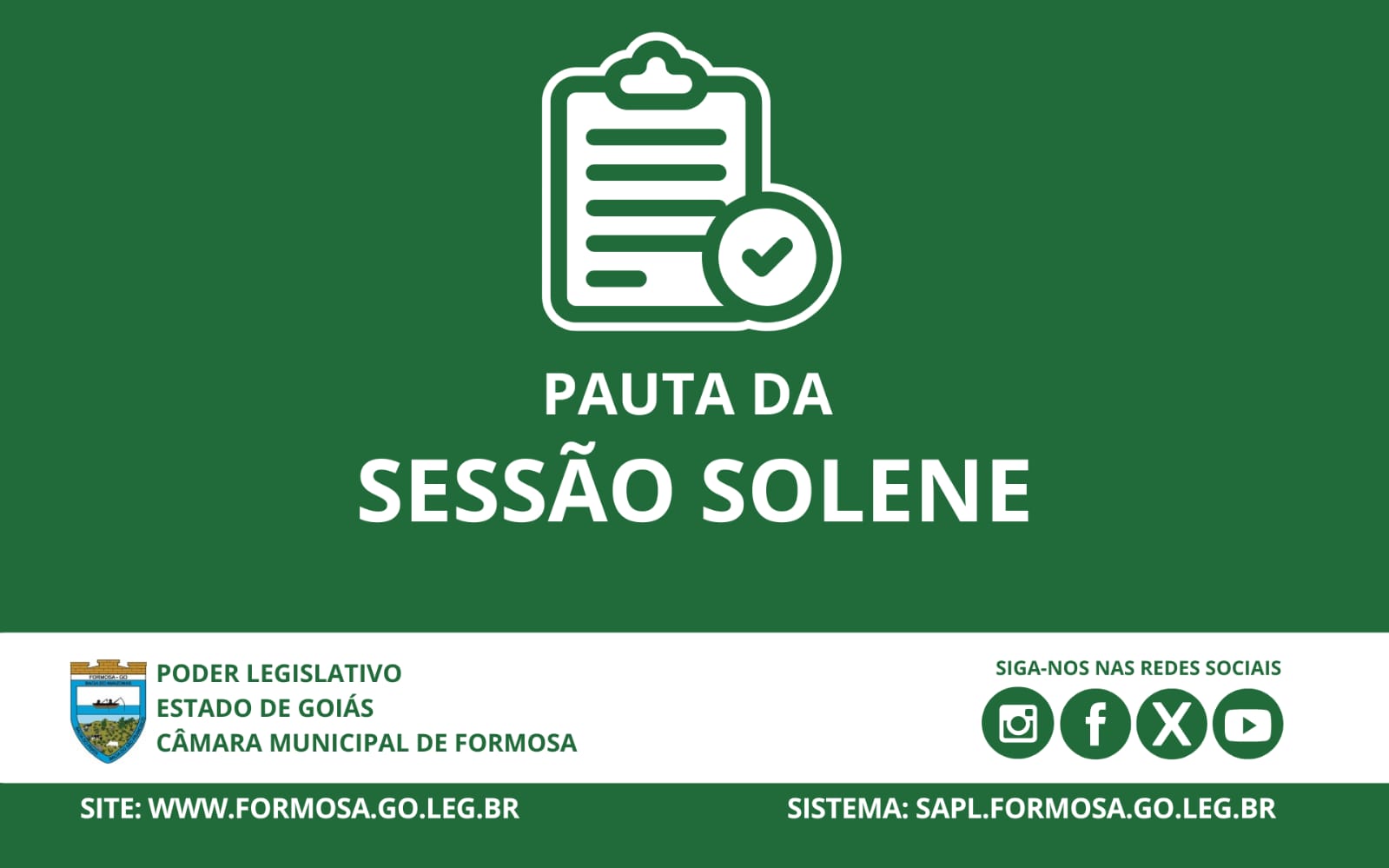 Sessão Solene do dia 04 de dezembro de 2024