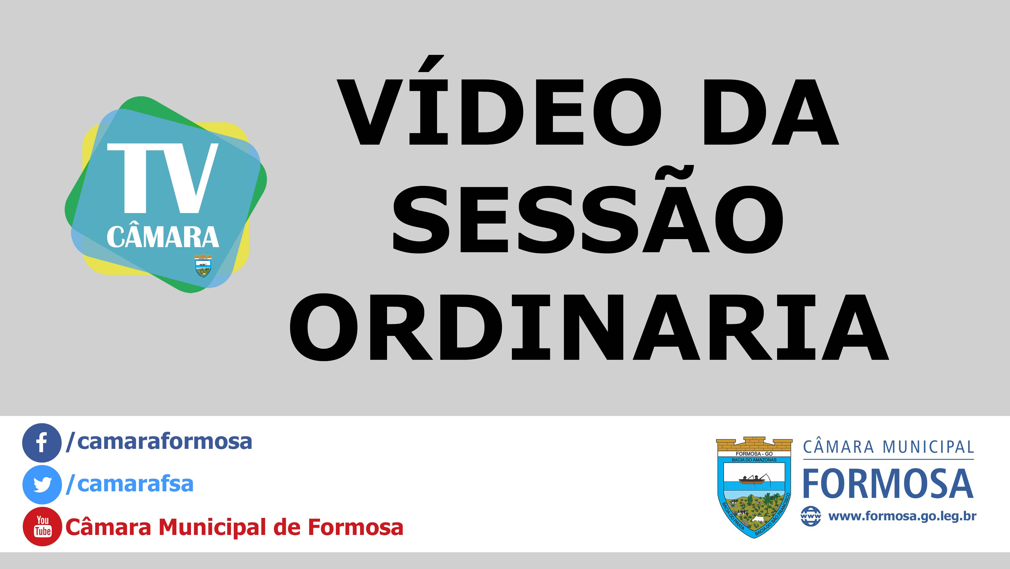 Vídeo da Sessão Ordinária do dia 06/11/18